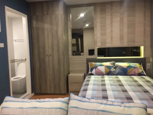 For rent!! Lumpini Place Condo Bangna Km.3, 7th floor, Building C, beautiful room, fully furnished, ready to move in, don't miss it!!