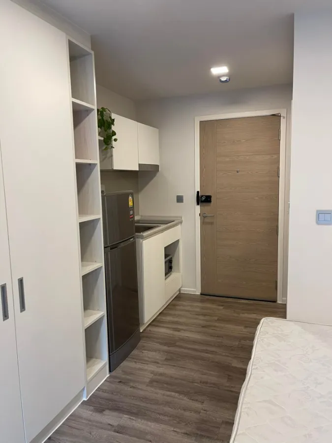 Sell / rent Condo Atmoz Chaengwattana, good atmosphere. fully furnished Ready to drag your bags in.