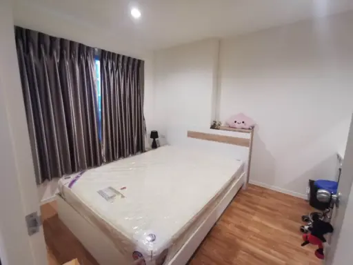 Condo for sale, Lumpini Ville Nakhon In-River View, 1 bedroom, 1 bathroom, fully furnished, very nice, high view, book now.