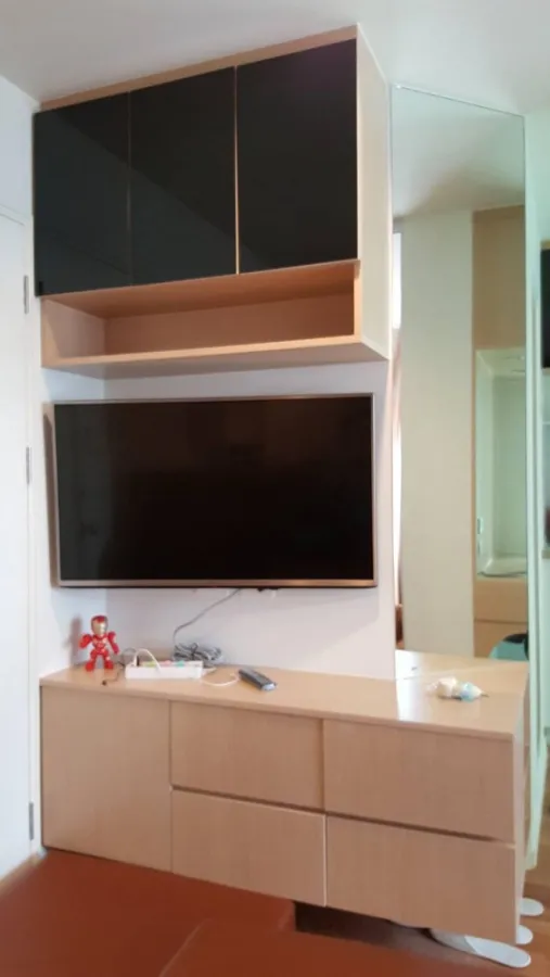 Condo for rent, Lumpini Park Petchkasem 98, separated room, 20th floor, high view, convenient, complete in one place