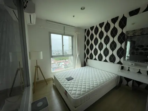 The Parkland Srinakarin Lakeside for sale, ready to move in Electrical appliances, fully furnished, can move in now.