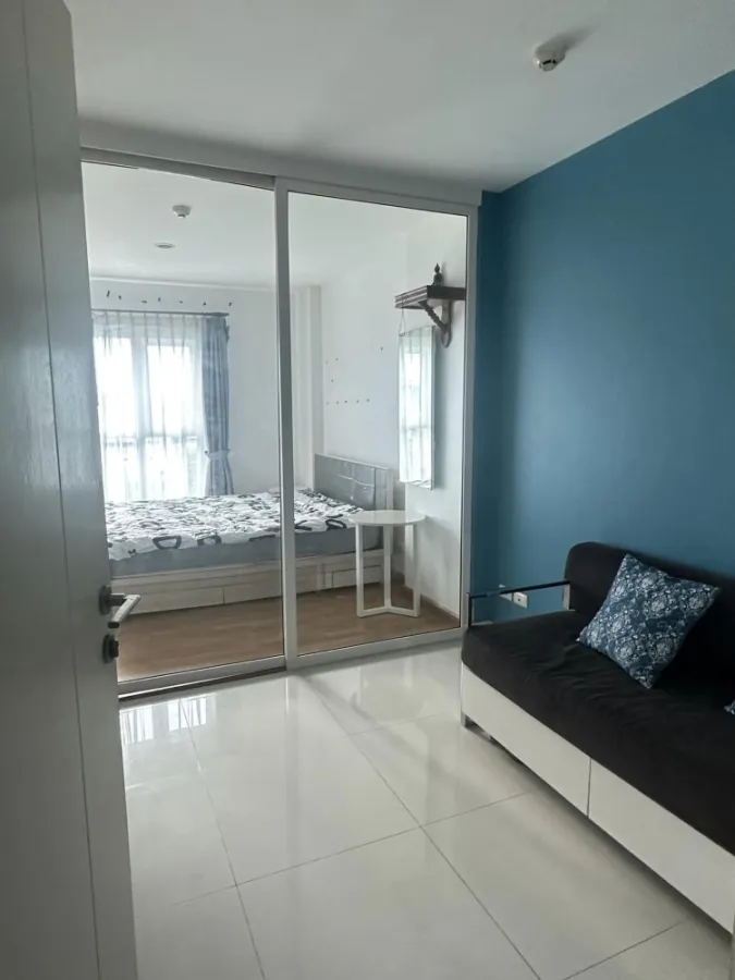 For sale: Aspire Srinakarin, 6th floor, fully furnished. The room is ready to move in. It's good to live in yourself. It's worth renting out. Book now