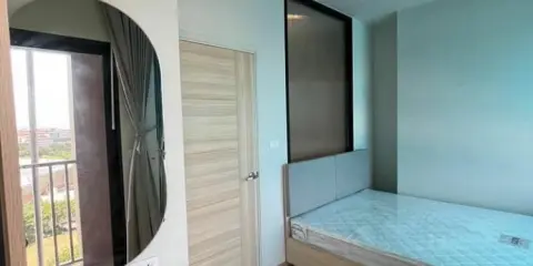 For Rent Common TU 1 ห้องนอน 1ห้องน้ำ ชั้นสูง เครื่องใช้ไฟฟ้าเฟอร์นิเจอร์ครบ ไม่จองเสียใจแทน