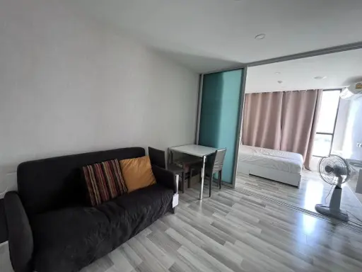 For sale, for rent!! Condo The Cube Pracha Uthit, 5th floor, Building B, beautiful room, complete amenities, hurry and reserve now!!