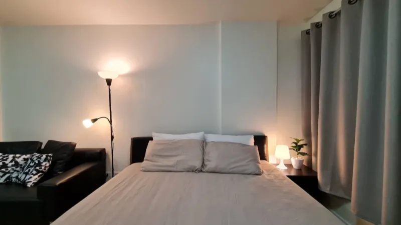 ให้เช่า d condo อ่อนนุช-สุวรรณภูมิ ห้องกว้างพร้อมอยู่ เฟอร์นิเจอร์และเครื่องใช้ไฟฟ้า พร้อม จองเลยก่อนพลาด!!