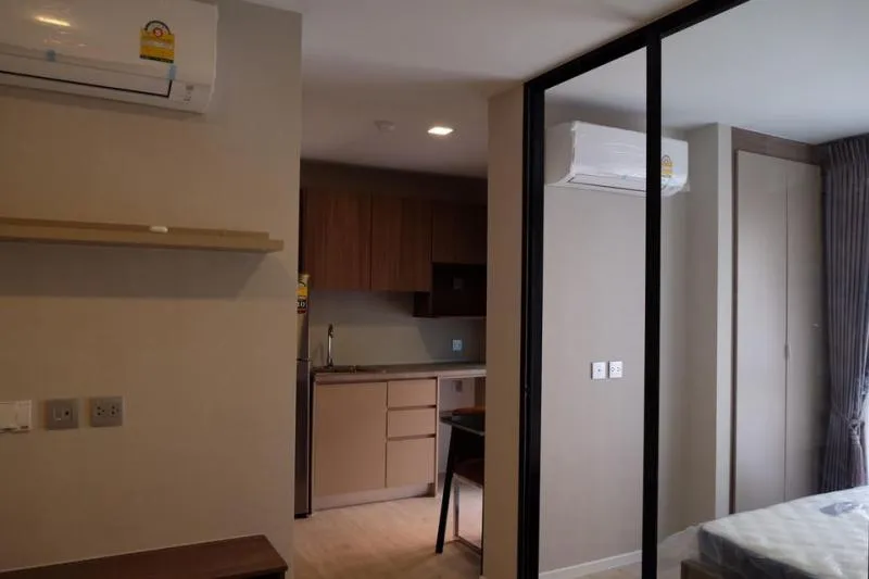 ให้เช่า Kave Condo 1 ห้องนอน 1 ห้องน้ำ ตกแต่งครบพร้อมเฟอร์นิเจอร์ครบชุด อย่ามัวแต่มองรีบจองเลยจ้า