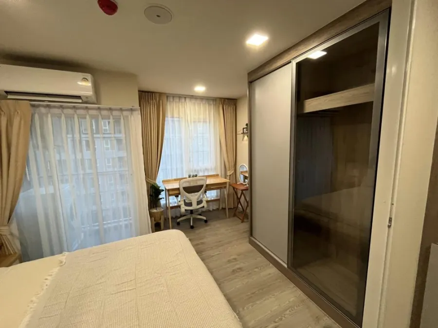 For rent, Kave Town Island, 6th floor, north direction, not hot, pool view, room decorated in Minimal style. If interested, book now, urgent.