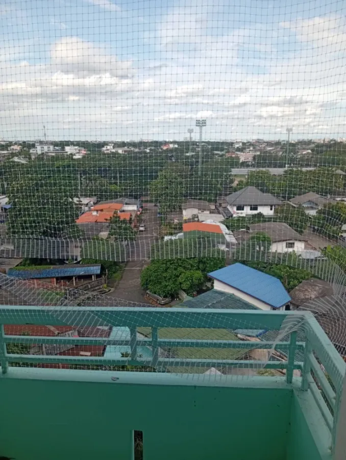 Urgent sale!! Lumpini Center Nawamin Condo (Happyland Phase 5), 8th floor, beautiful room, fully furnished, ready to move in immediately. Reserve now!