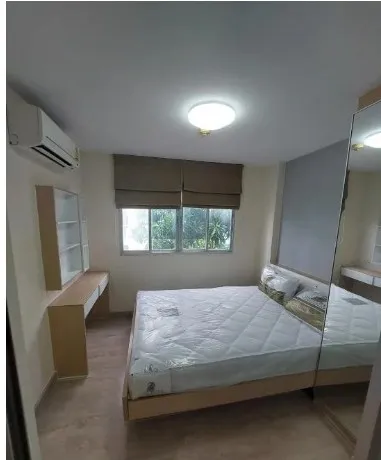 Condo for rent, Lumpini Condo Town Rattanathibet, nice partition room, Building D2, 2nd floor, friendly price, book now.