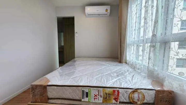 For rent: Lumpini Ville On Nut 46, 5th floor, beautiful garden view, corner room, very private. Plenty of usable space. Book now.