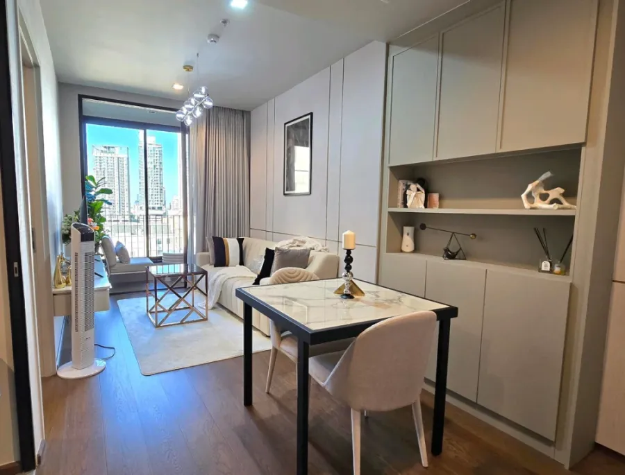 ให้เช่า Ideo Q Sukhumvit 36 ชั้น 10 ห้องแต่งครบ พร้อมอยู่ สนใจจองเลย