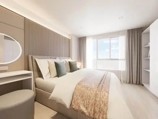 Selling spacious and comfortable rooms at Premsiri Boutique Park, fully furnished. Book now!