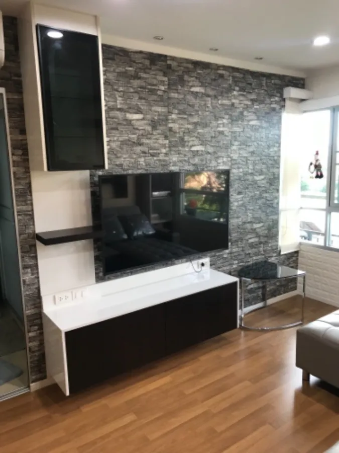 Condo for sale, Lumpini Place Suksawat-Rama 2, beautiful room, pool view, built-in furniture, good location, hurry and book now!!