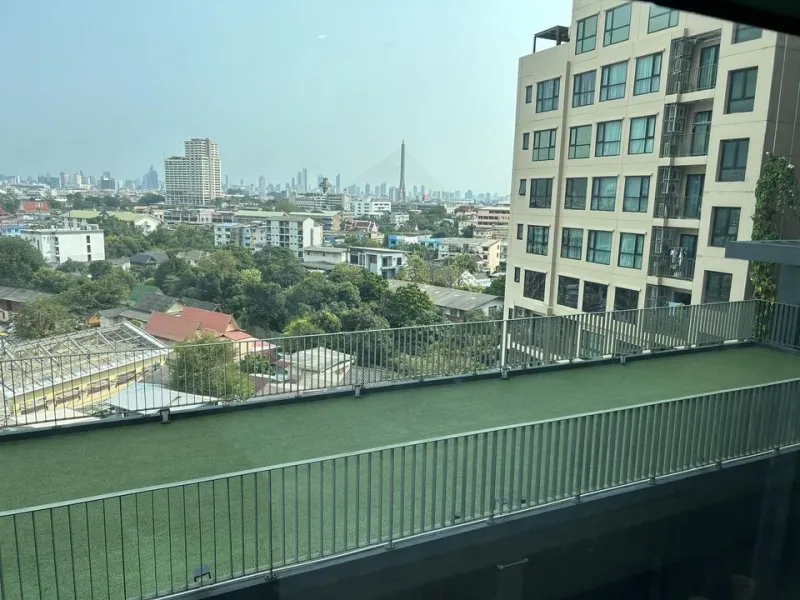 ให้เช่า Brix Condominium ชั้น 10 วิวโล่ง สบายตา ห้องตกแต่งอย่างดี โซฟาหนังนั่งสบาย จองเลยด่วนๆ
