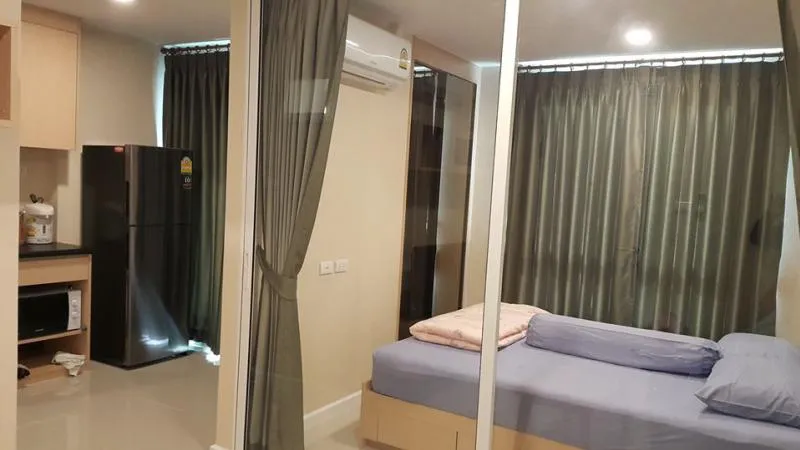 ให้เช่า JW Condo ดอนเมือง ห้องตกแต่งใหม่ สไตล์คิ้วๆน่ารักๆ ลากกระเป๋าใบเดียวเข้าอยู่ได้เลยย