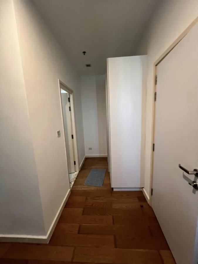 For sale, for rent, Condolette Ice Ratchawithi, white room, comfortable eyes, city view, full of electrical appliances, good like this, book now.