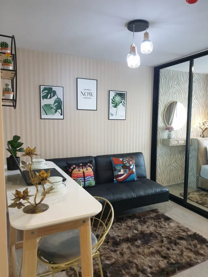 ให้เช่า รีช พหลโยธิน 52 ตึก F ชั้น 8 ห้องมุม ตกแต่งสวย จัดเต็ม น่าอยู่สุดๆ จองเลยจ้า อย่ารอช้า ด่วน