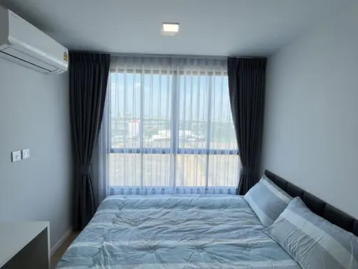 ให้เช่า Atmoz Kanaal Rangsit 1 ห้องนอน 1 ห้องน้ำ พร้อมเฟอร์นิเจอร์และเครื่องใช้ไฟฟ้าครบครัน ไม่จองไหวหรอ