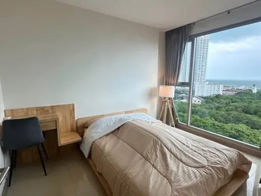 ให้เช่า The Riviera Jomtien Pattaya ห้องน่าอยู่ เฟอร์ครบ วิวทะเลสวยสุดปัง หิ้วกระเป๋าเข้าอยู่ได้เลยจ้า