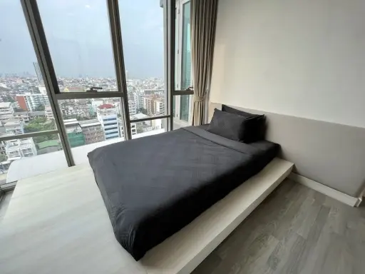 Urgent sale or rent, The Room BTS Wongwianyai, large room, comfortable, large balcony, decorated, ready to move in, buy now. images