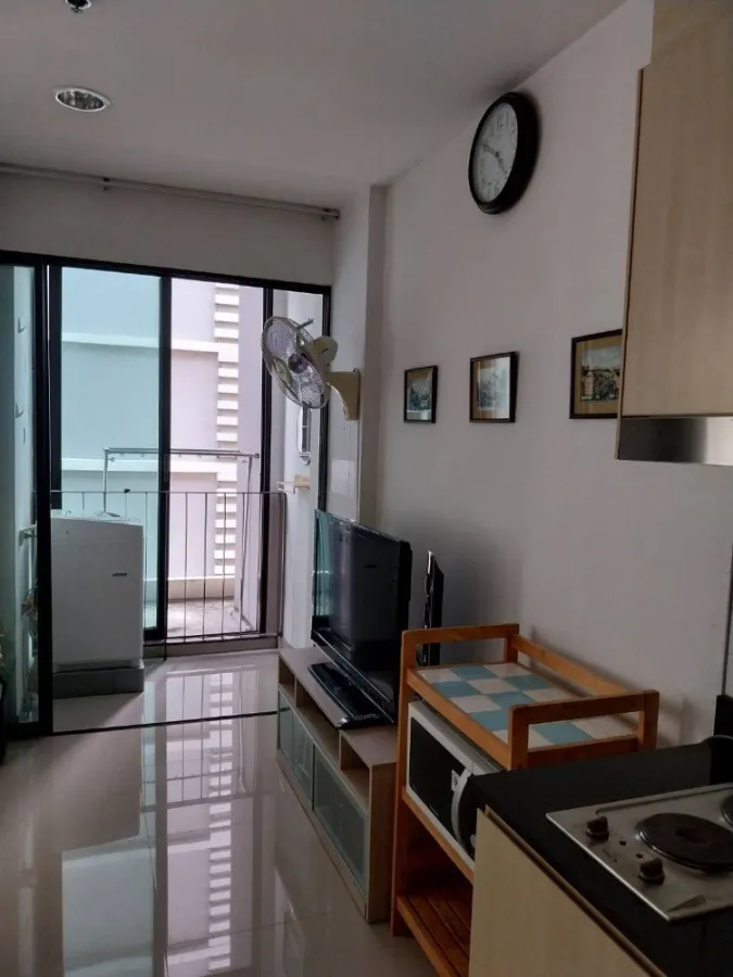 For sale, rent, Condo Ideo Ratchada - Huai Khwang, 17th floor, fully furnished. Drag your bags and move in immediately!!