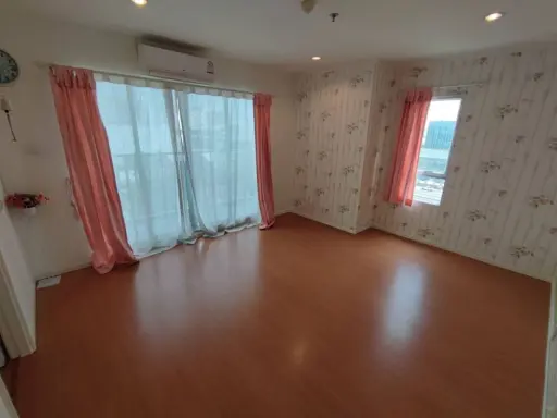 Condo for sale, Lumpini Park Rattanathibet-Ngamwongwan, empty room, corner room, BTS view, very private images