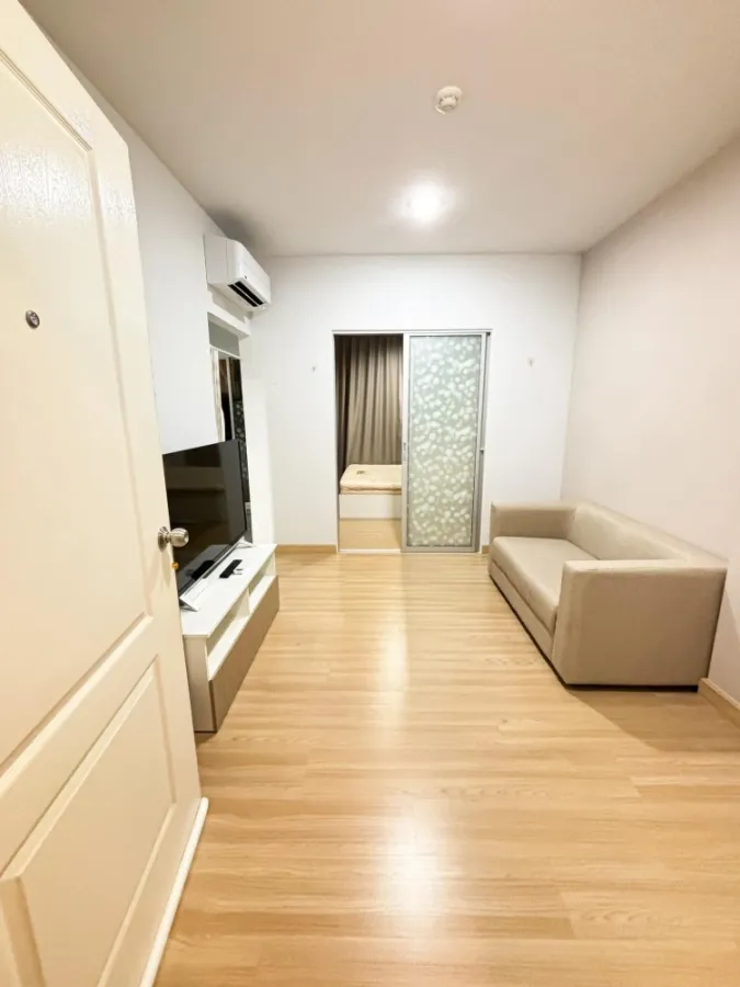Condo for rent, The Kith Lite Bangkadi, 7th floor, very good view, quiet, fully decorated. I'm in now.