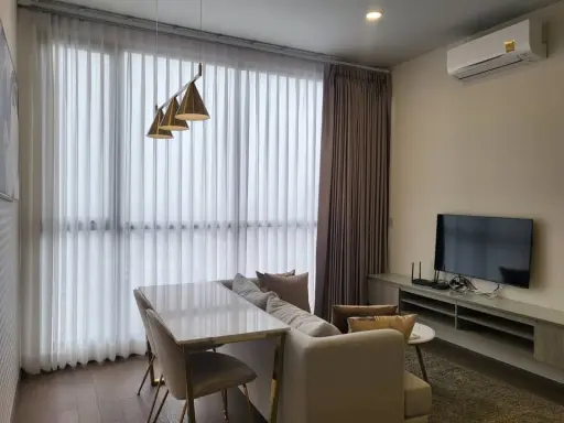 For rent: Park Origin Phayathai, 26th floor, spacious room, fully furnished, ready to move in, reserve now!