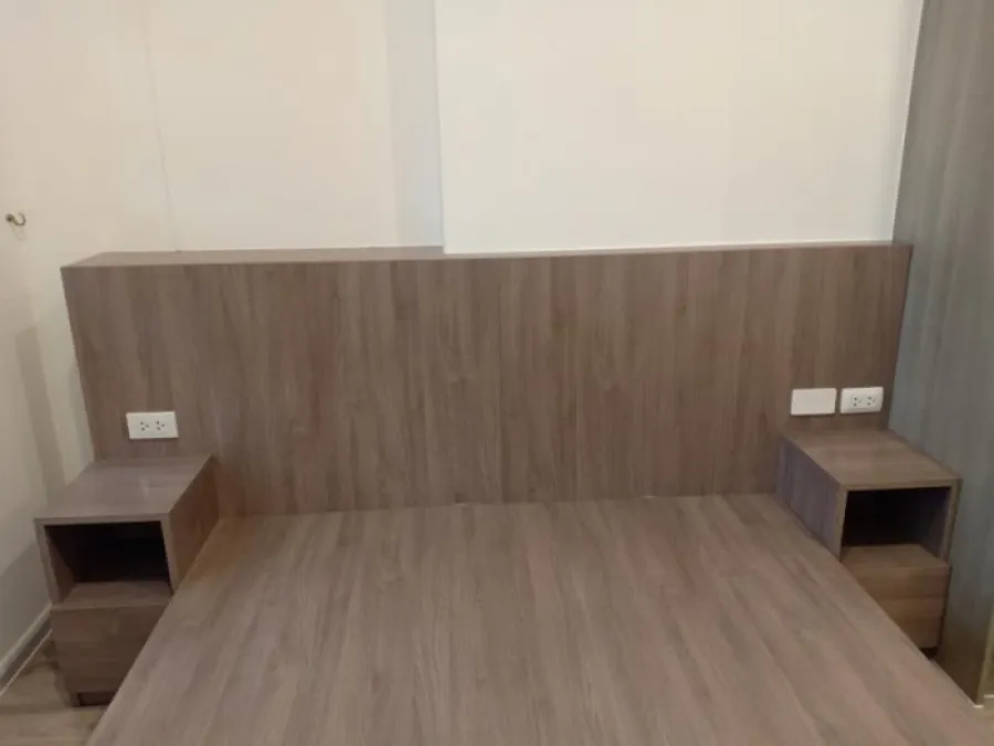 Quick rent !!! Knightsbridge Collage Ramkhamhaeng condo, beautiful room decorated in loft style, book now !!!