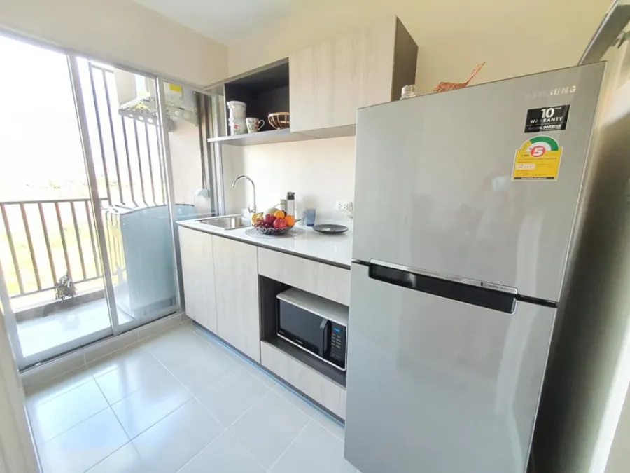 For Rent ดีคอนโด แคมปัสโดม รังสิต เฟส 3 ห้องสวยมากกก ตกแต่งพร้อมเฟอร์นิเจอร์ครบ ไม่จองเสียใจแทน