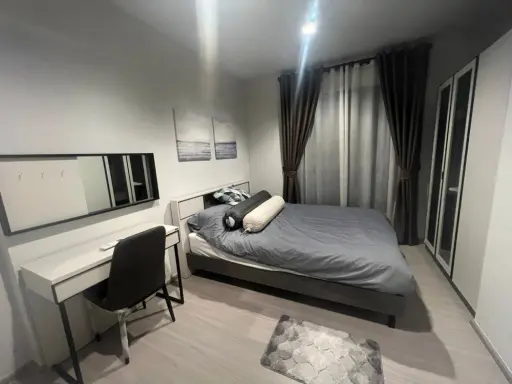 ให้เช่า คอนโด Life Asoke Rama 9 ห้องน่าอยู่ สไตล์โมเดิร์น เฟอร์ครบ โซฟาหนานุ่ม ราคาดี รีบจองเลย images