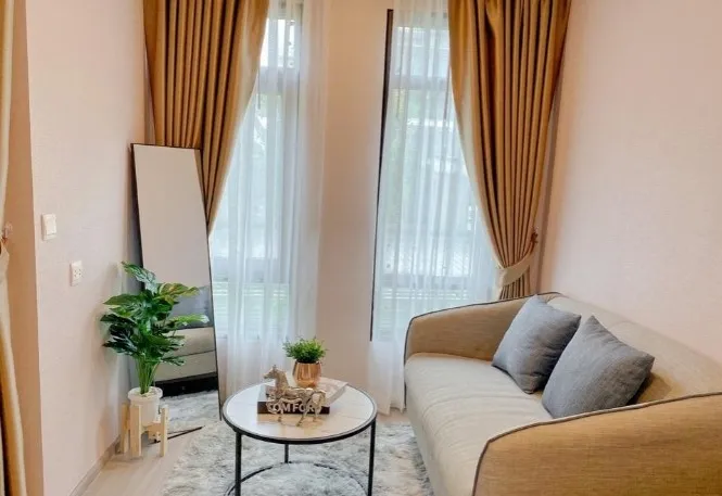 For sale Aspire Asoke - Ratchada ตกแต่งสไตล์ Modern & Paris พร้อมเฟอร์นิเจอร์ และเครื่องใช้ไฟฟ้าครบ