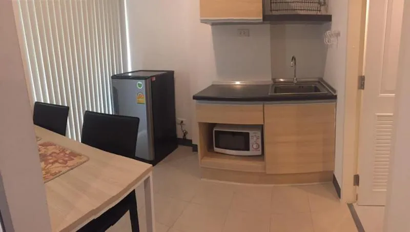 Urgent for rent !! Condo The Niche ID Serithai, beautiful room, beautiful decoration, clear view Ready to move in, don't miss !!