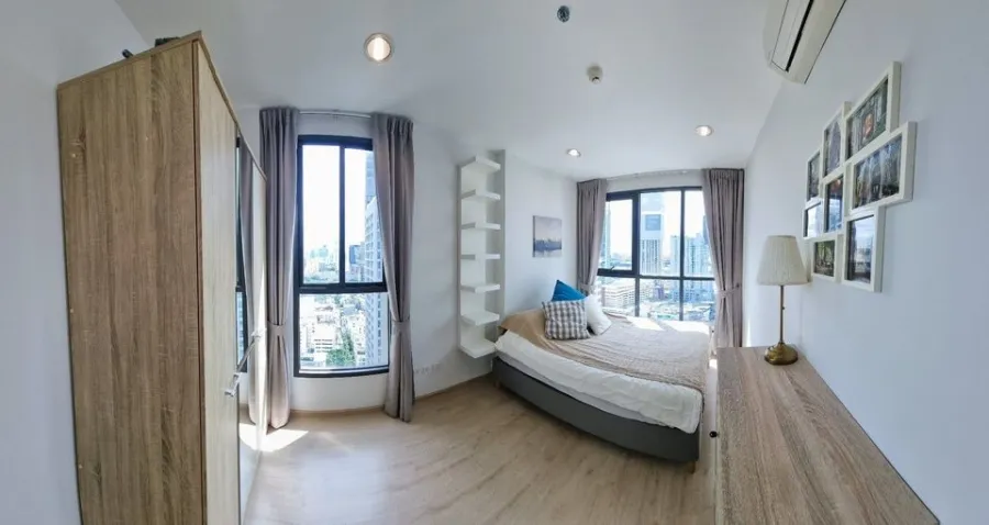 ขาย/ให้เช่า ไอดีโอ คิว ราชเทวี ห้องชั้น 27 วิวสวย กว้างขวางอยู่สบาย กั้นเป็นสัดส่วนอย่างดี ห้ามพลาด