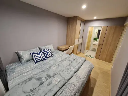 Sell / rent Condo The Excel Hideaway Sukhumvit 50, Building C, 2nd floor, you can move in. Hurry up to reserve before it's gone!!