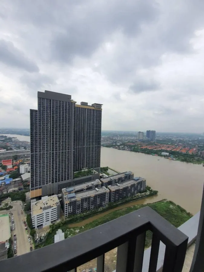 ห้องดี เกินราคาห้องมาแล้วจ้า ให้เช่า The Politan Aqua ชั้น 39 วิวแม่น้ำ มีทุกอย่างครบ พร้อมอยู่ ด่วน