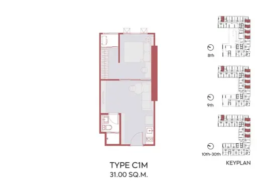 ขายดาวน์ Aspire Sukhumvit - Rama 4 ชั้น 15 โครงการดี ส่วนกลางครบครัน สนใจรีบจองเลย images