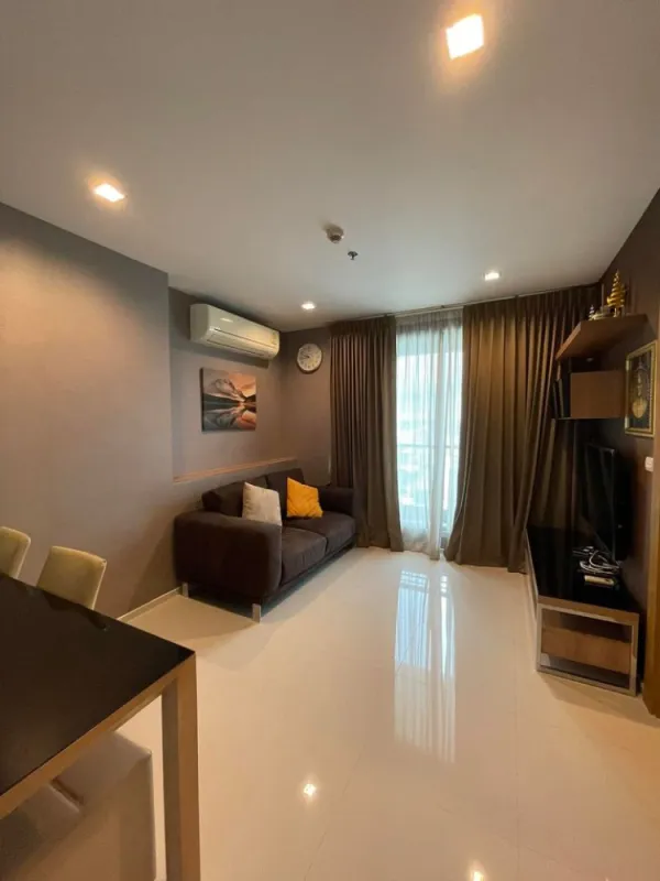 ปล่อยเช่า Rhythmn รัชดา-ห้วยขวาง ห้องตกแต่งคุมโทนเท่ห์สุดๆ เฟอร์เกรดพรีเมี่ยม วิวก็ดี รีบจองเลยจ้า