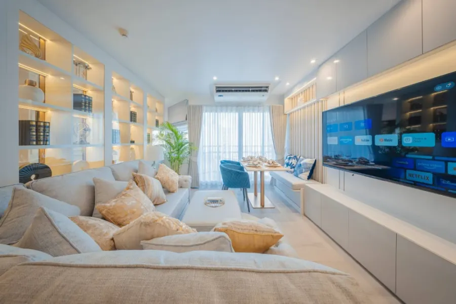 ขาย Belle Park Residence ตึก1 (2นอน2 น้ำ)​ 84ตรม ชั้น5 ห้องไม่โดนแดด เย็นสบายมาก แต่งบิวท์อินสวยตาแตก น่าจองสุดๆ