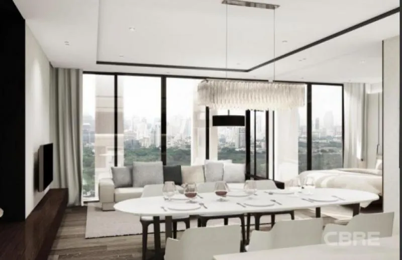 Sale down payment La Citta Delre Thonglor 16, 3rd floor, spacious room, beautifully decorated, fully furnished.