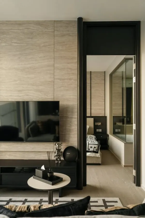 For rent: The Esse Asoke. A perfect blend of modern living and stunning built-in furnishings. You won't be disappointed after booking!