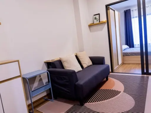 Condo for rent: The Livin Ramkhamhaeng, beautifully decorated room, complete facilities, book now!