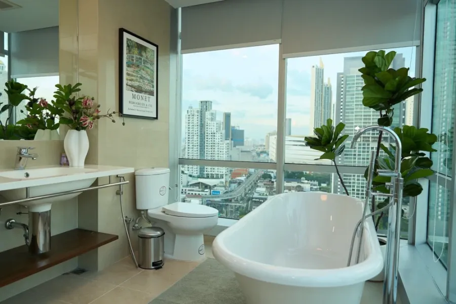 ให้เช่า Baan Sathorn-Chaopraya ห้องขนาดใหญ่ โปร่ง อยู่สบาย วิวแม่น้ำ ลมดี เงียบ เป็นส่วนตัว บอกเลยว่าต้องจอง