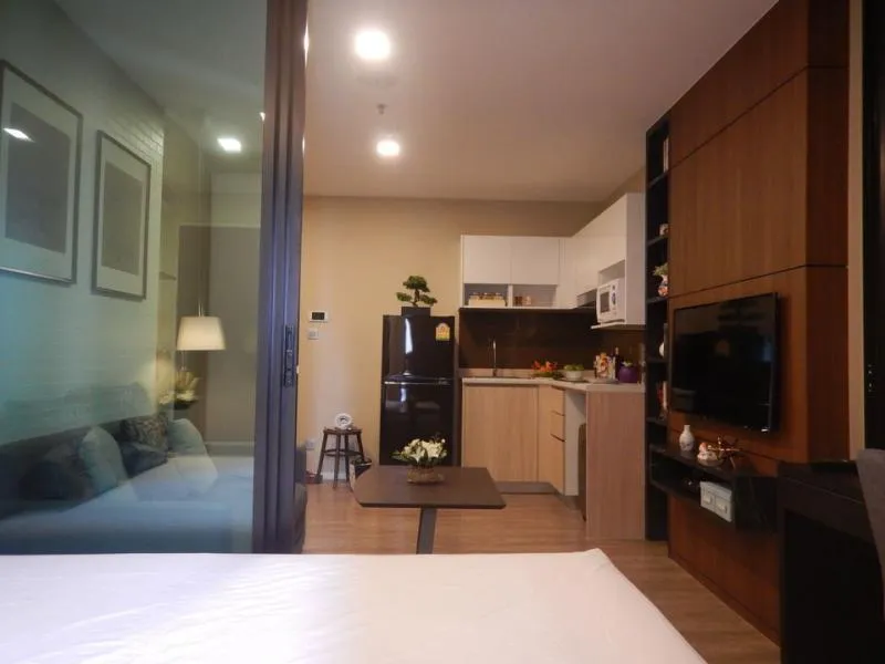 Condo for rent episode Phahon - Saphan Mai Luxurious decoration in modern style with central facilities of 5 stars.