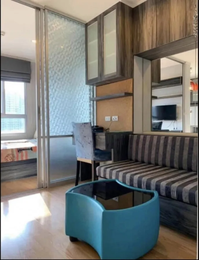 Condo for rent, Lumpini Ville Sukhumvit 77, beautiful room, good location, near BTS, convenient transportation, ready to move in, book now!