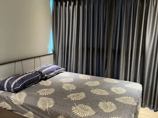 Condo for rent Whizdom Station Ratchada-Thapra, nice room, 15th floor, city view, complete in one place not booking is a mistake images