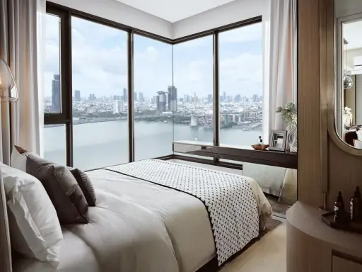 Condo for sale, Nue Riverest Ratburana, Rare room! Private building, 2Bedroom Riverfront, next to the Chao Phraya River. Reserve now!