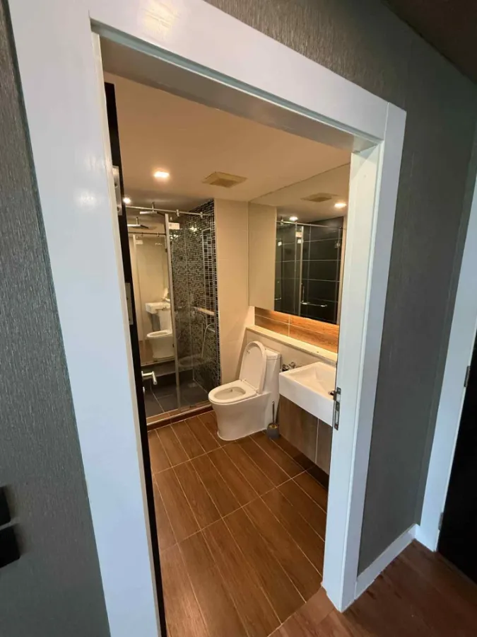 For rent: The Feelture Pattaya, 7th floor, natural view, no buildings blocking, private, beautiful room, fully furnished, reserve now.
