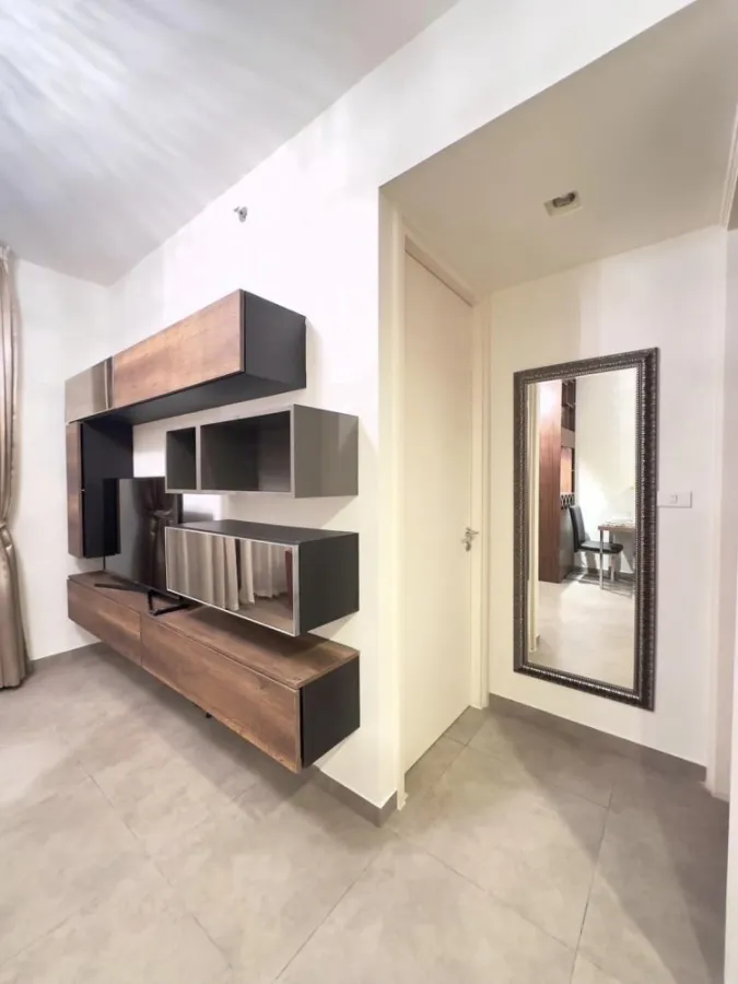 Condo for sale, Unixx South Pattaya (South Pattaya), decorated with built-ins, high floor, sea view, reserve first, own first.
