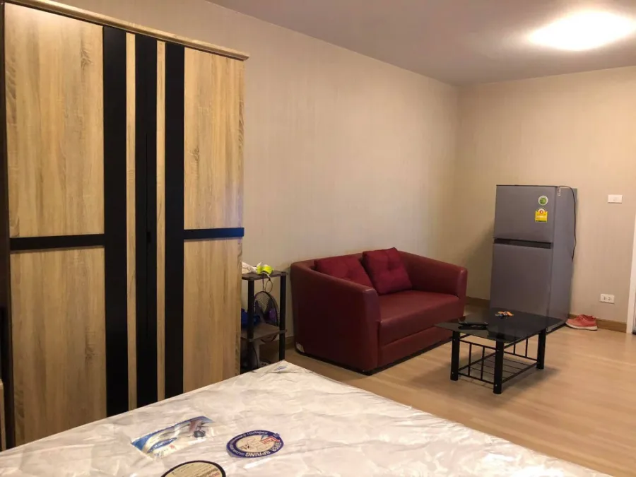 For Rent Plum Condo Phahon Yothin 89, furniture, electrical appliances are full. If interested, reserve quickly before it's gone.